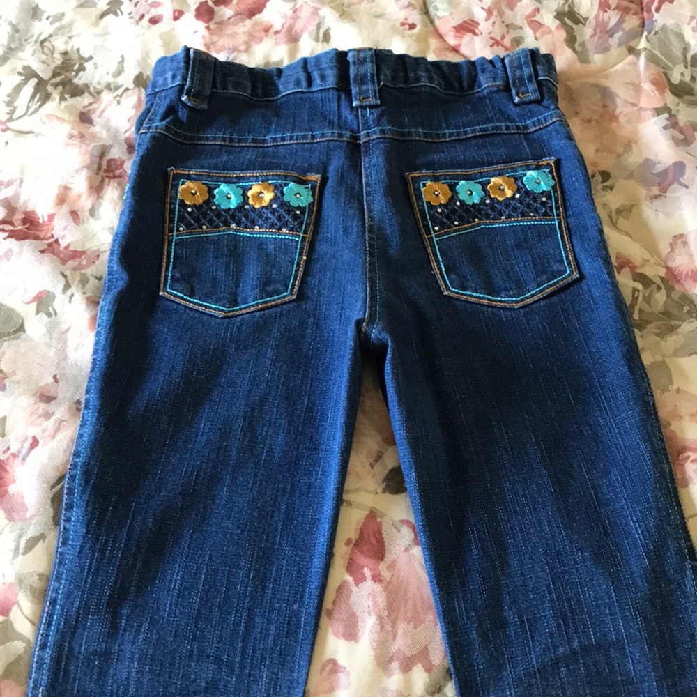 💡Flower jeans - Picture 5 of 6